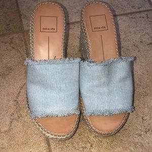 Dolce Vita Denim Wedge
